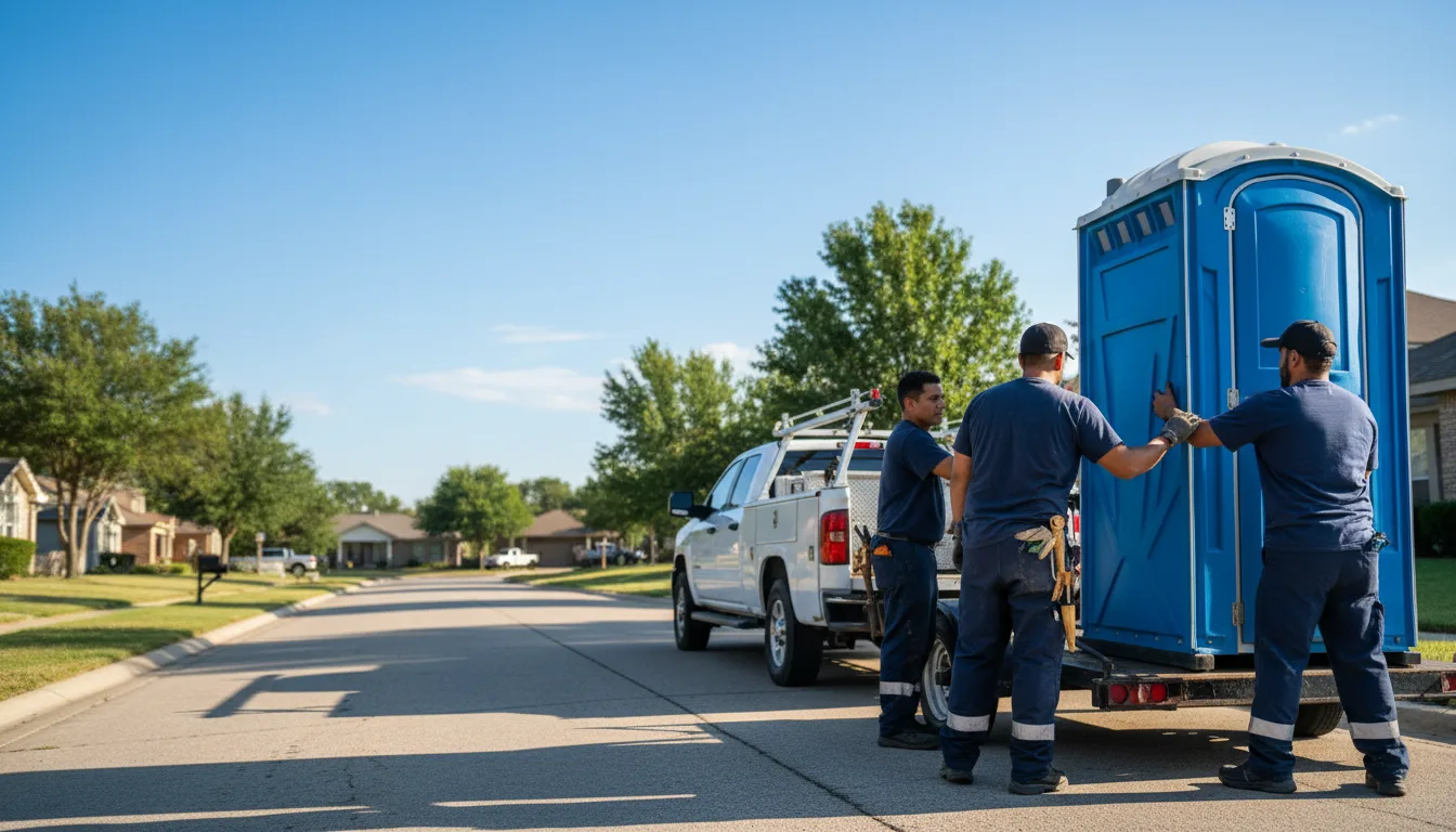 Portable Toilet Rental in Roxbury, KS near me